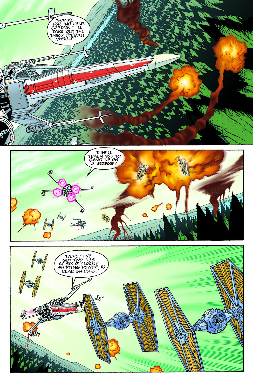 Star Wars: X-Wing Rogue Squadron Issue #19 #20 - English 14