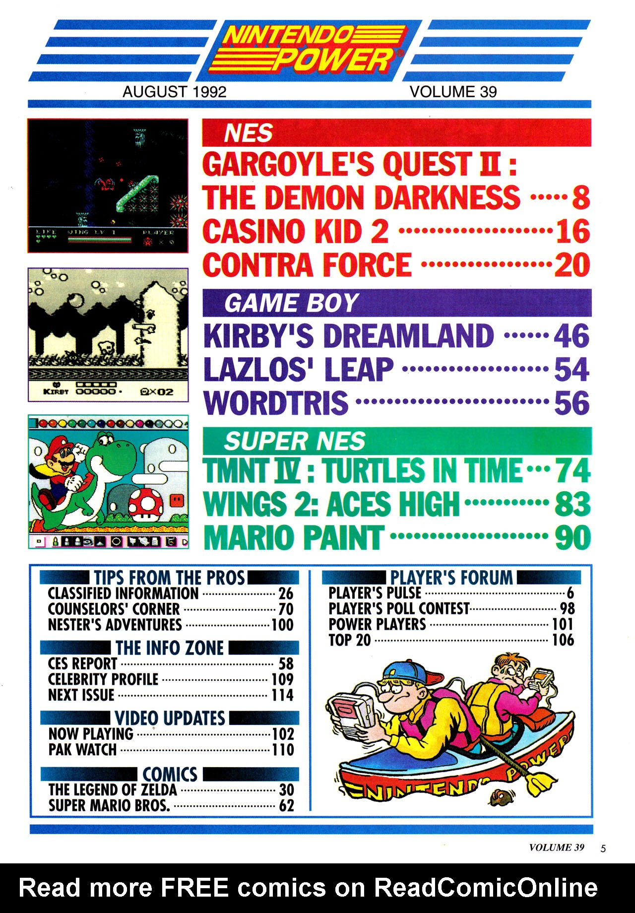 Read online Nintendo Power comic -  Issue #39 - 8