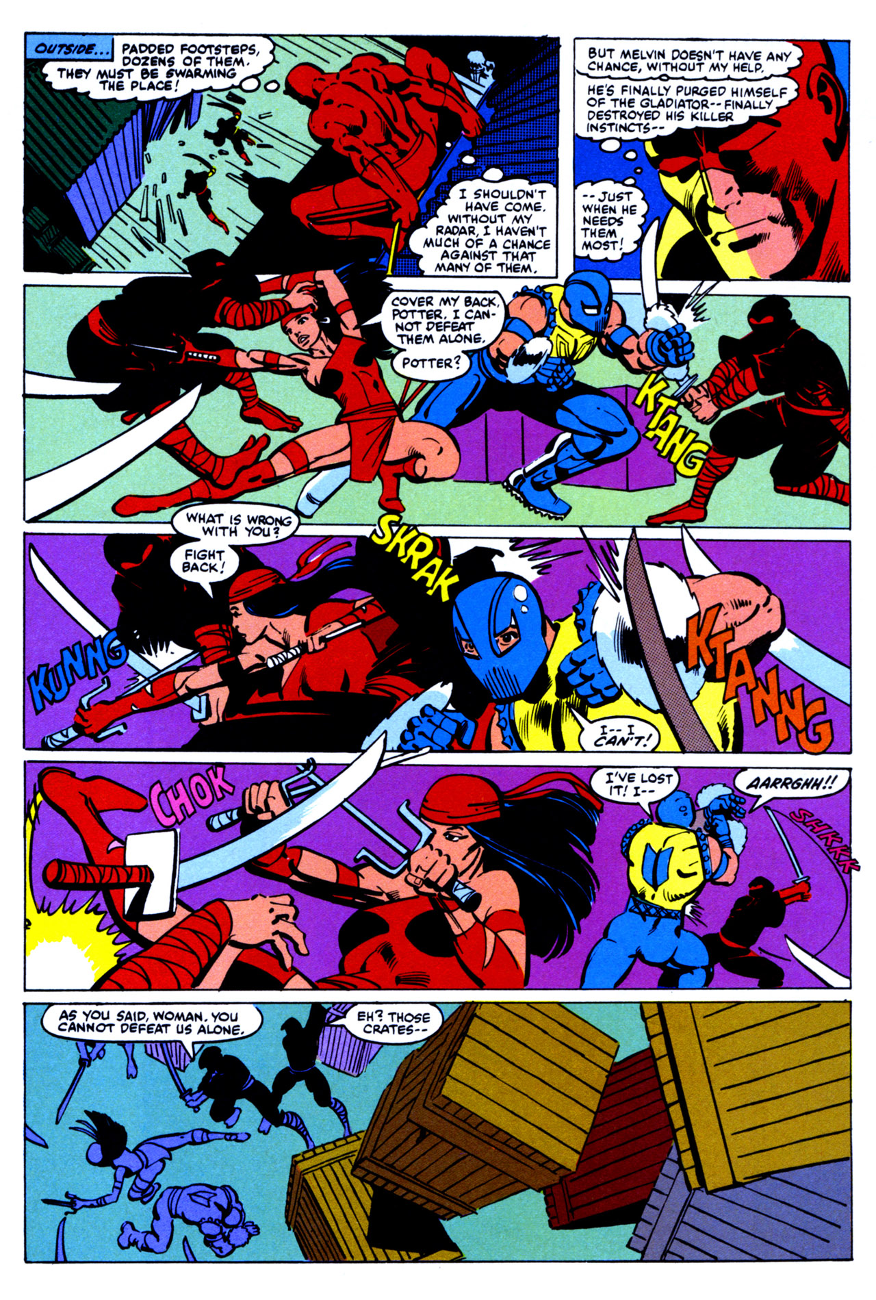 Read online The Elektra Saga comic -  Issue #2 - 16