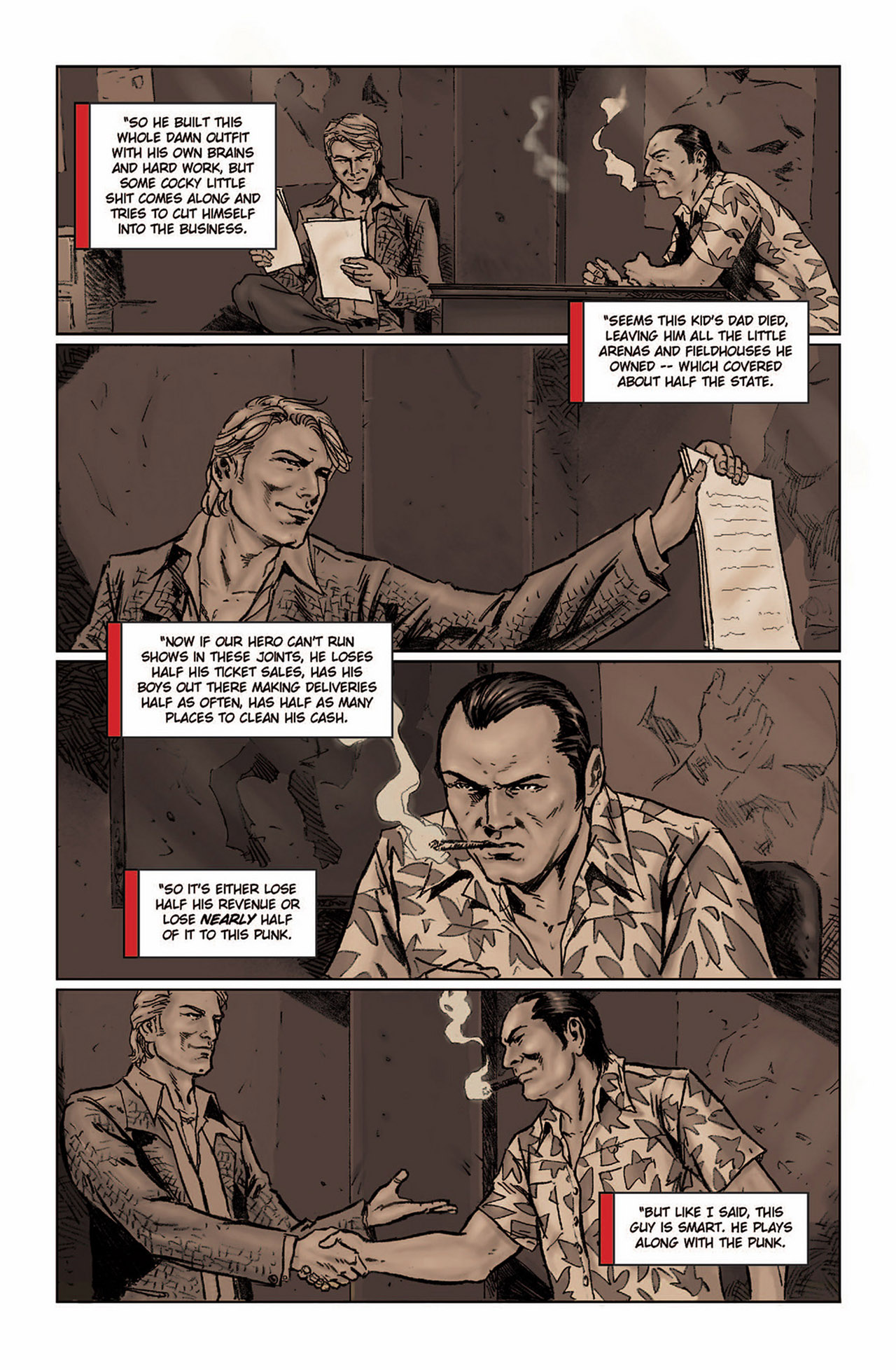 Read online Arcana Studios Presents Swerve comic -  Issue #1 - 7
