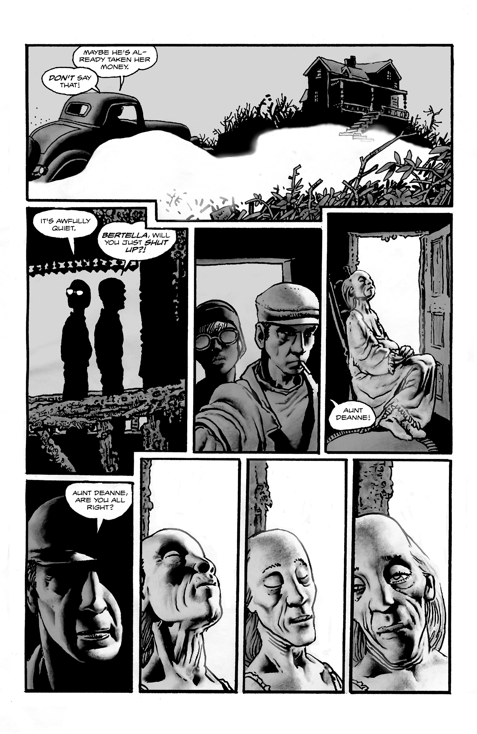 Read online Shadows on the Grave comic -  Issue #2 - 4
