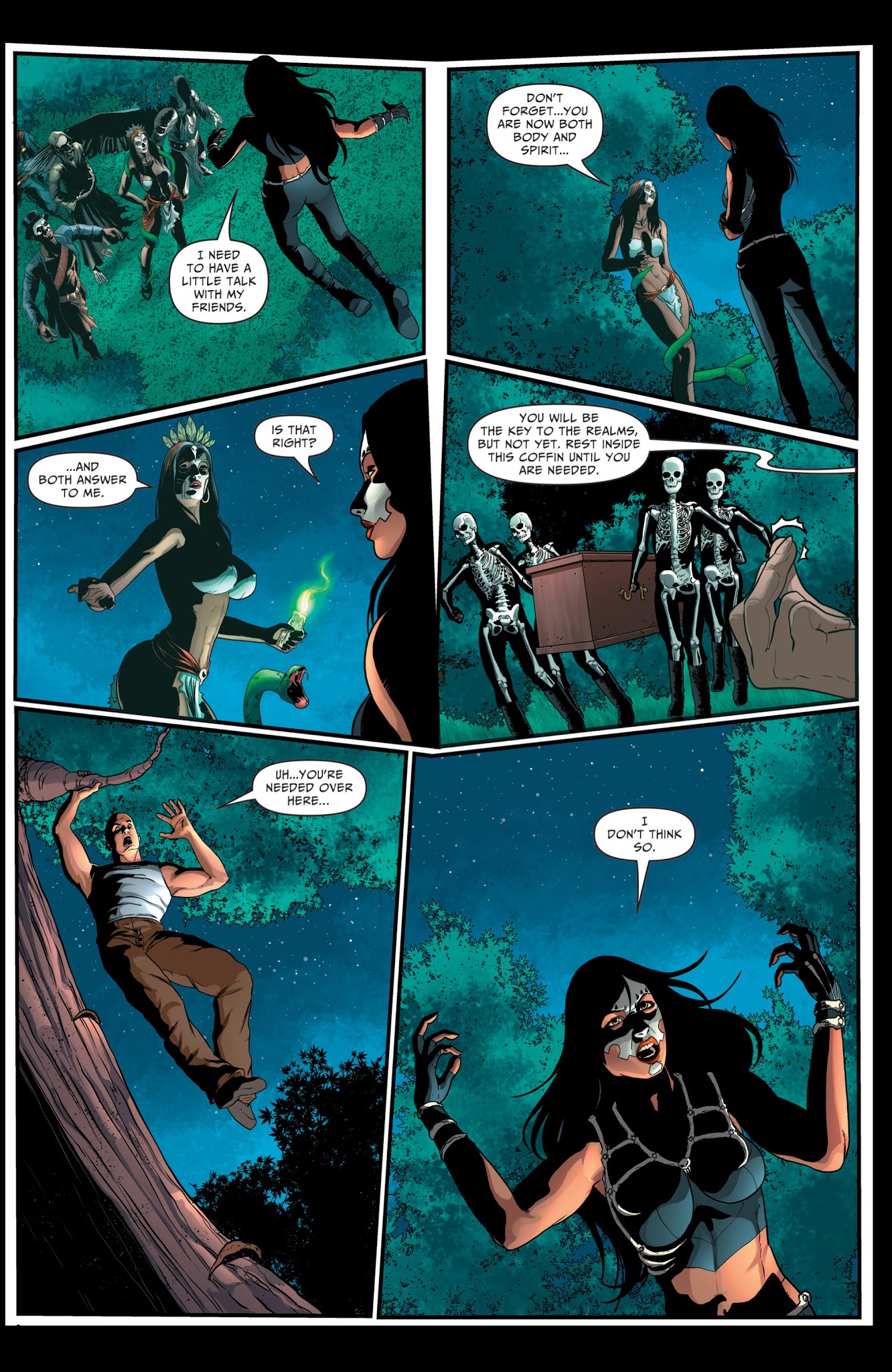 Read online Grimm Fairy Tales: Day of the Dead comic -  Issue #6 - 8