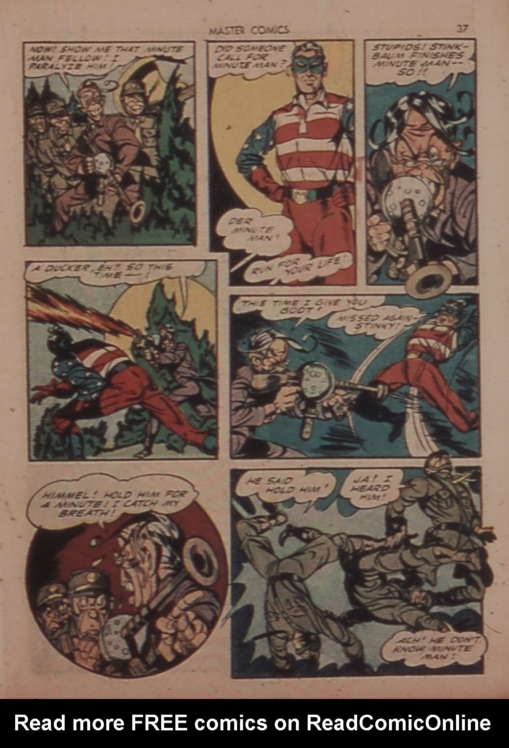 Read online Master Comics comic -  Issue #32 - 37