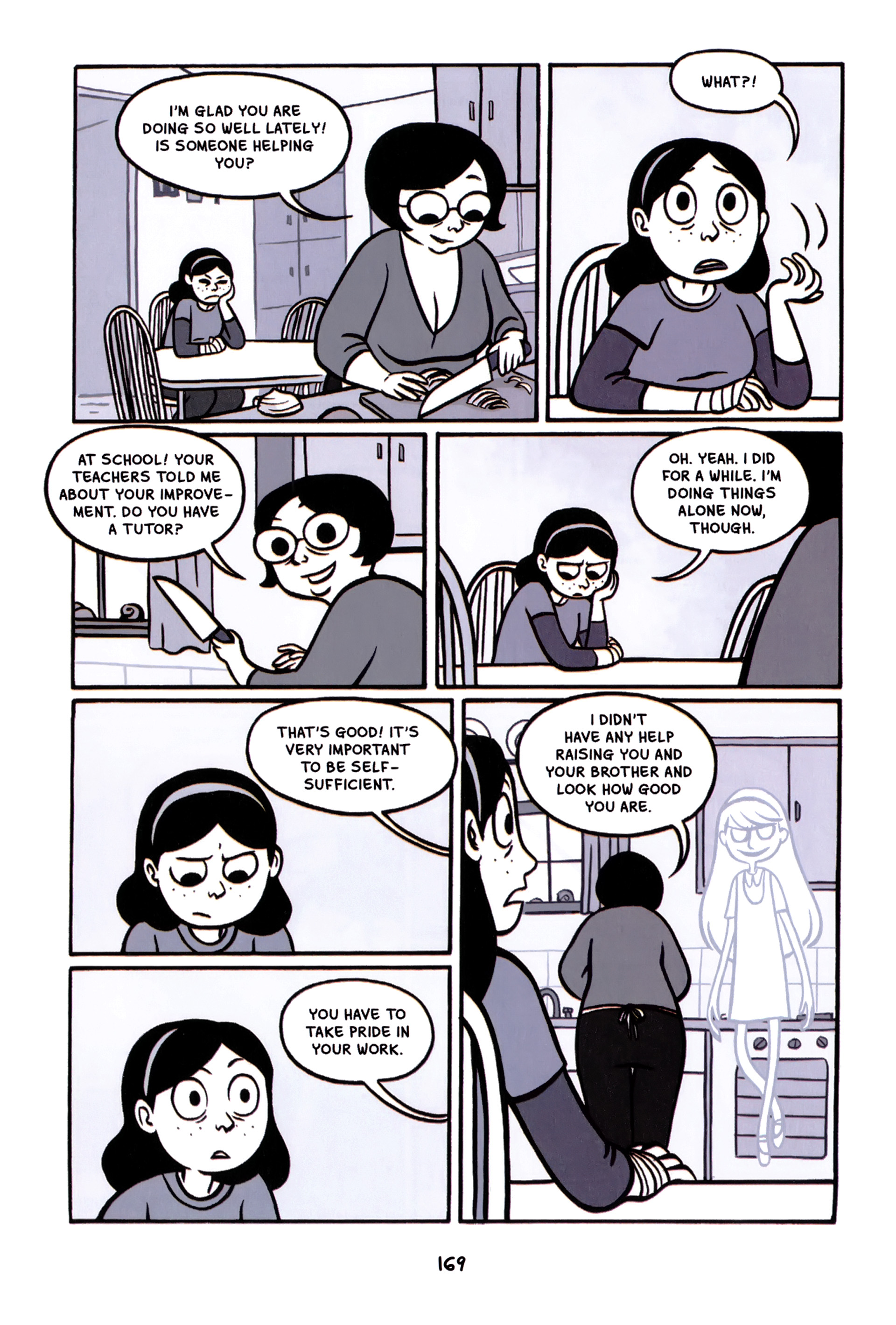Read online Anya's Ghost comic -  Issue #1 - 170