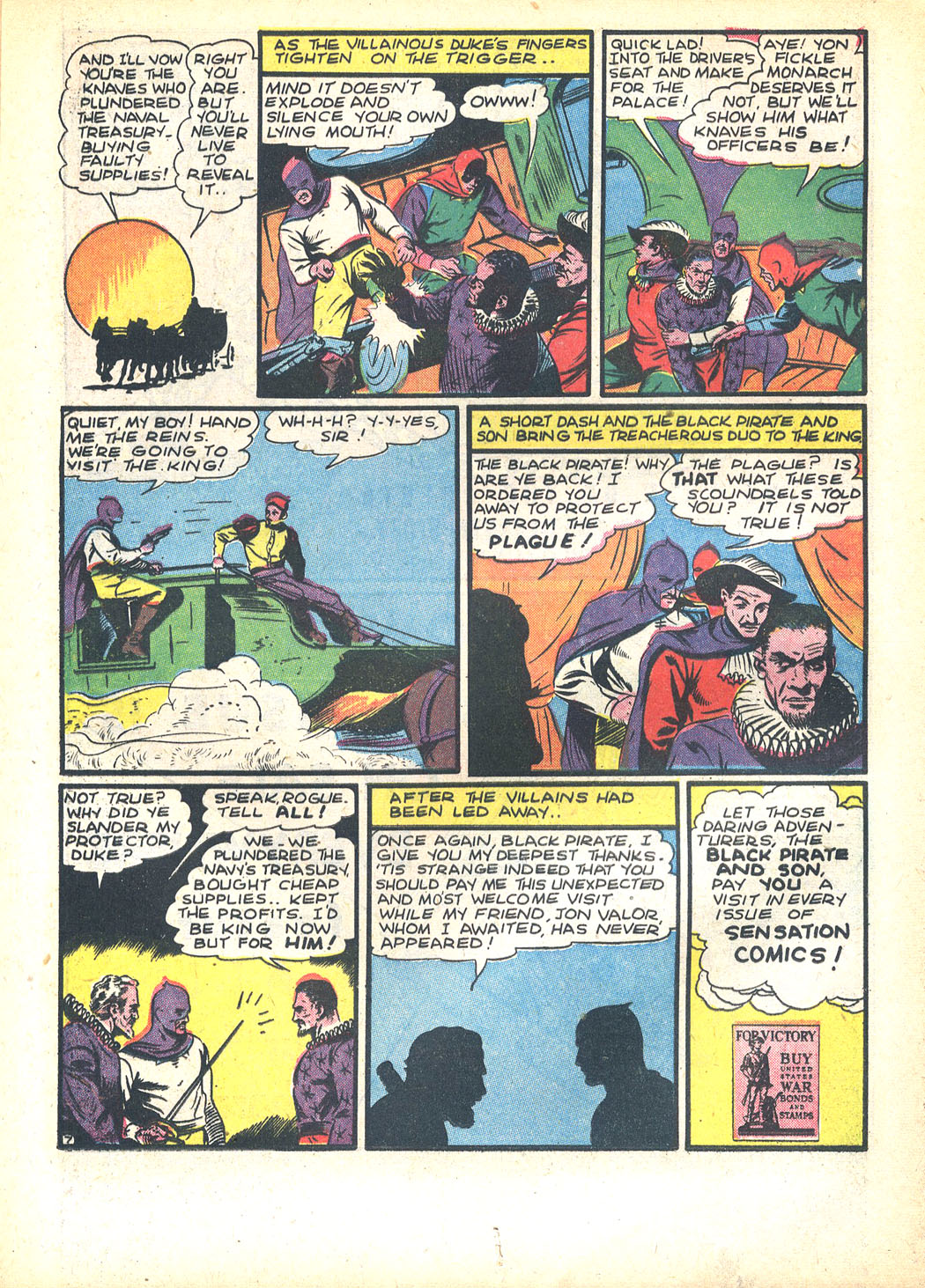 Read online Sensation (Mystery) Comics comic -  Issue #23 - 23