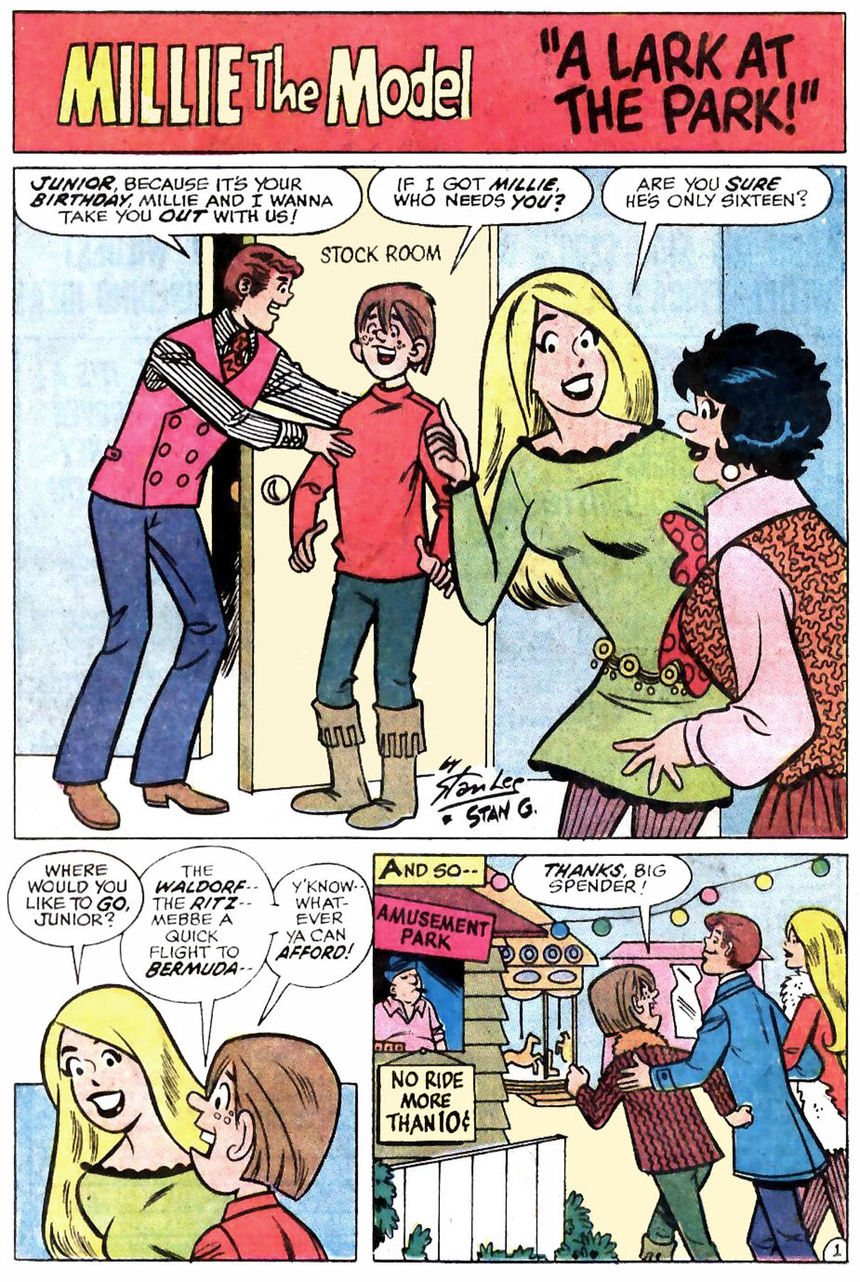 Read online Millie the Model comic -  Issue #172 - 16
