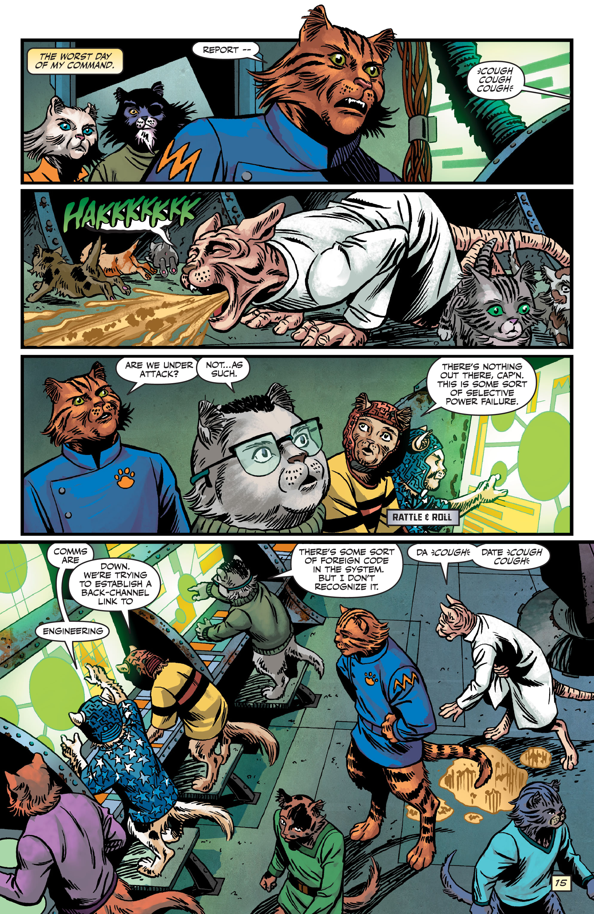 Read online Captain Ginger Season 2 comic -  Issue #1 - 16