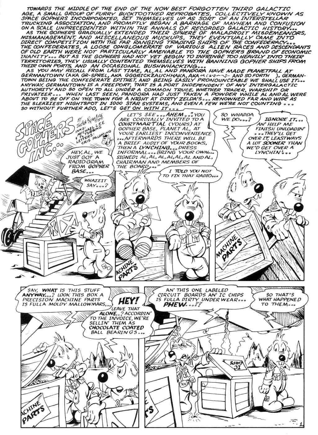 Read online Army  Surplus Komikz Featuring: Cutey Bunny comic -  Issue #3 - 26