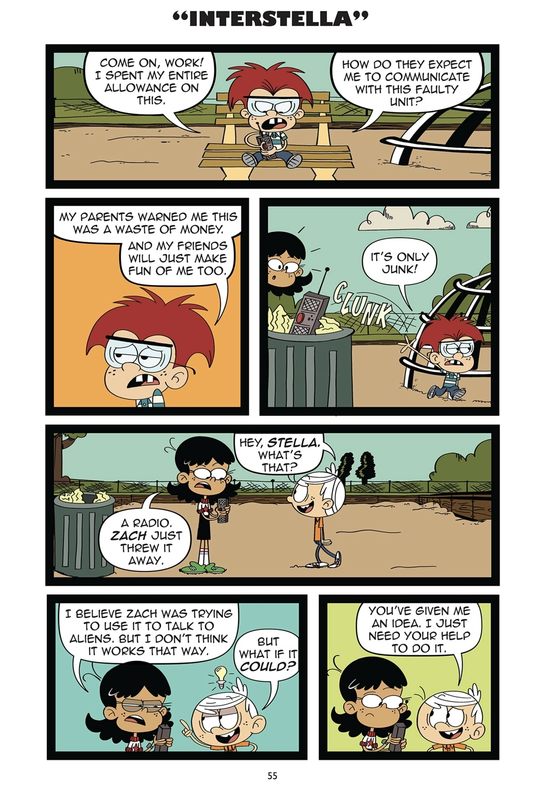 Read online The Loud House Back To School Special comic -  Issue # Full - 55