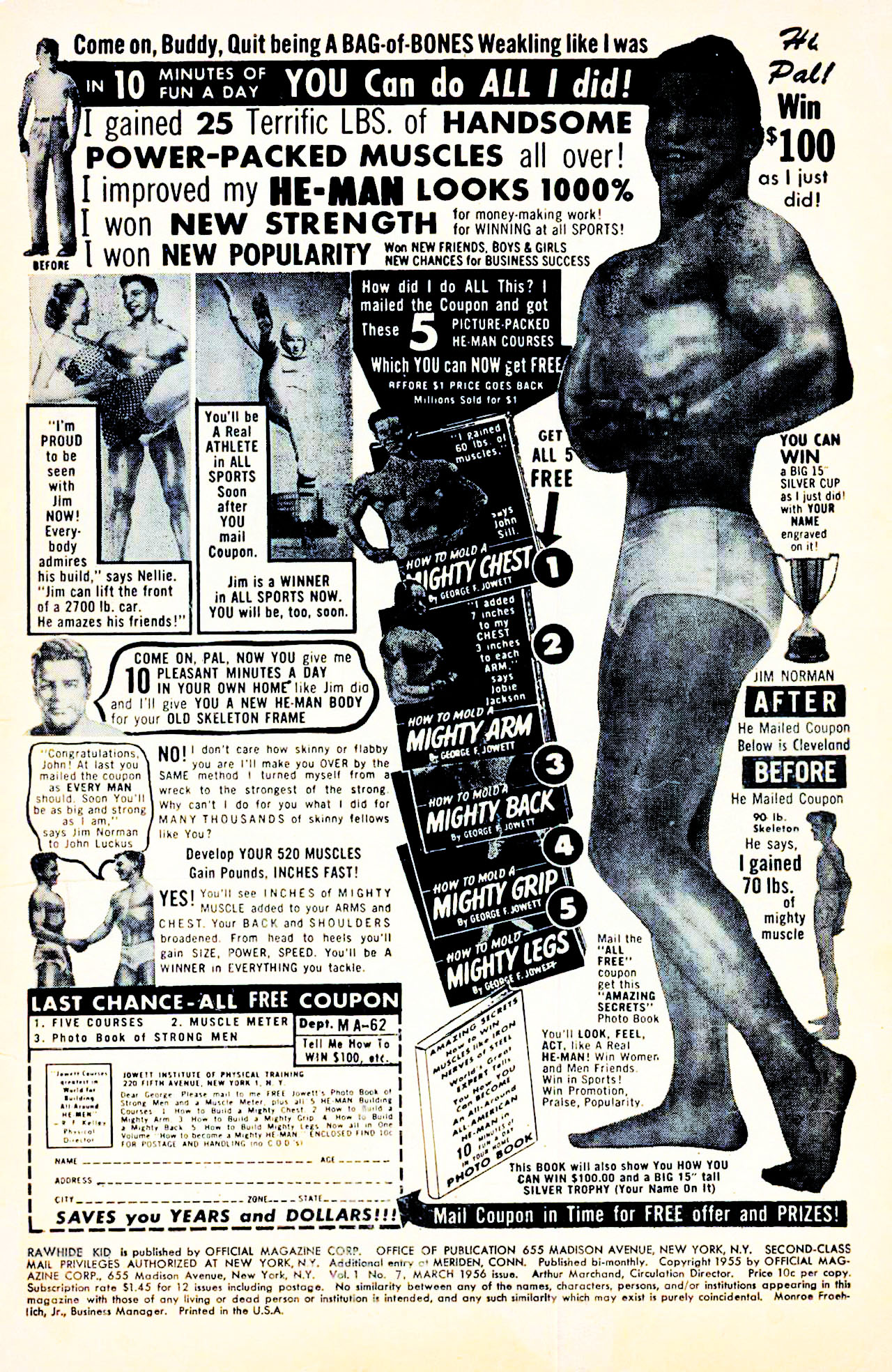 Read online The Rawhide Kid comic -  Issue #7 - 2