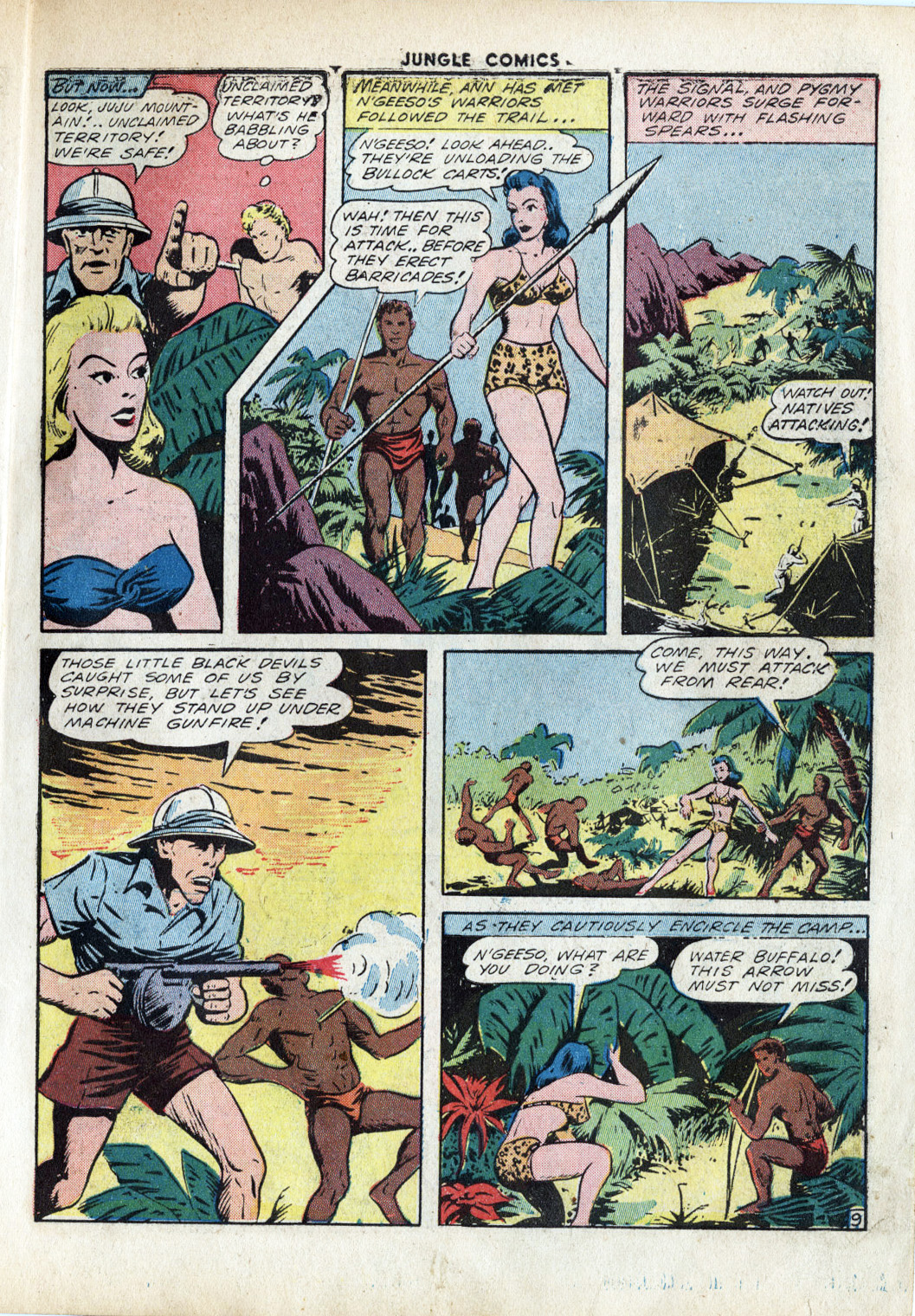 Read online Jungle Comics comic -  Issue #49 - 11