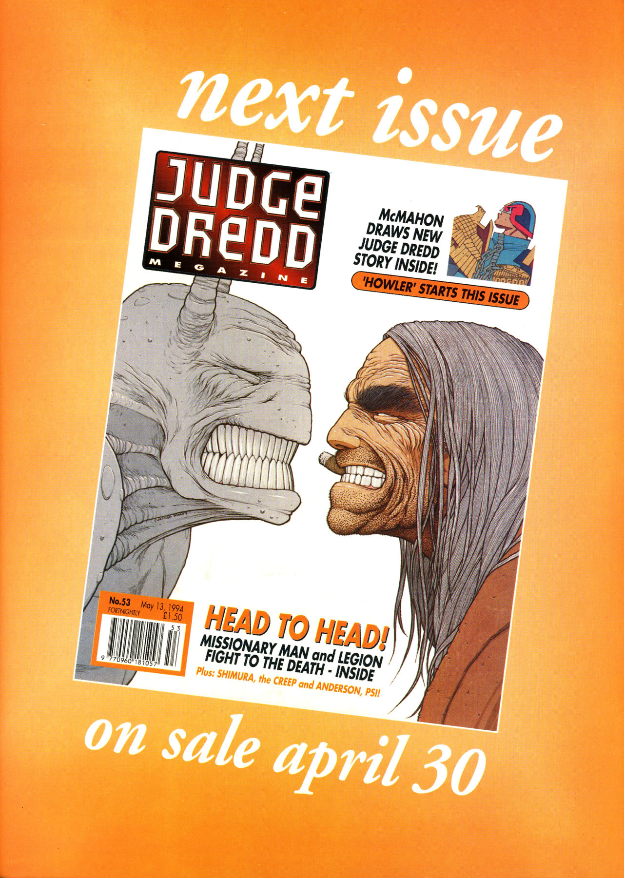 Read online Judge Dredd: The Megazine (vol. 2) comic -  Issue #52 - 51