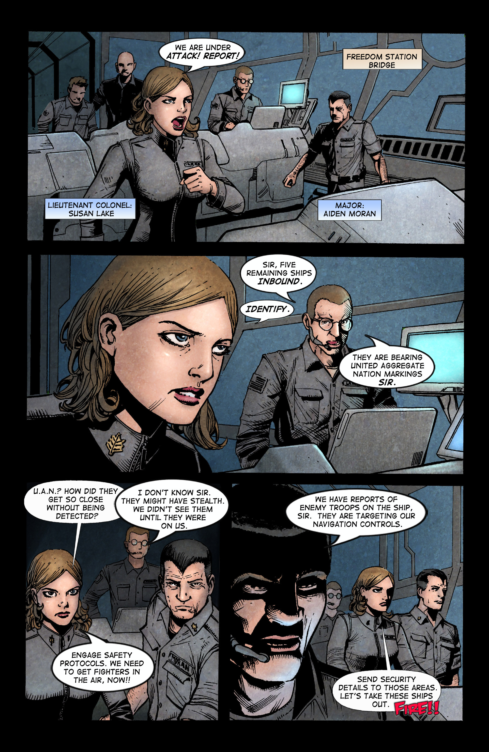 Read online The Heroes of Echo Company comic -  Issue #2 - 5
