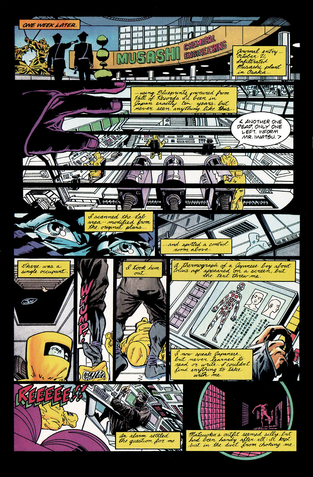 Read online Ninjak (1994) comic -  Issue #0 - 17