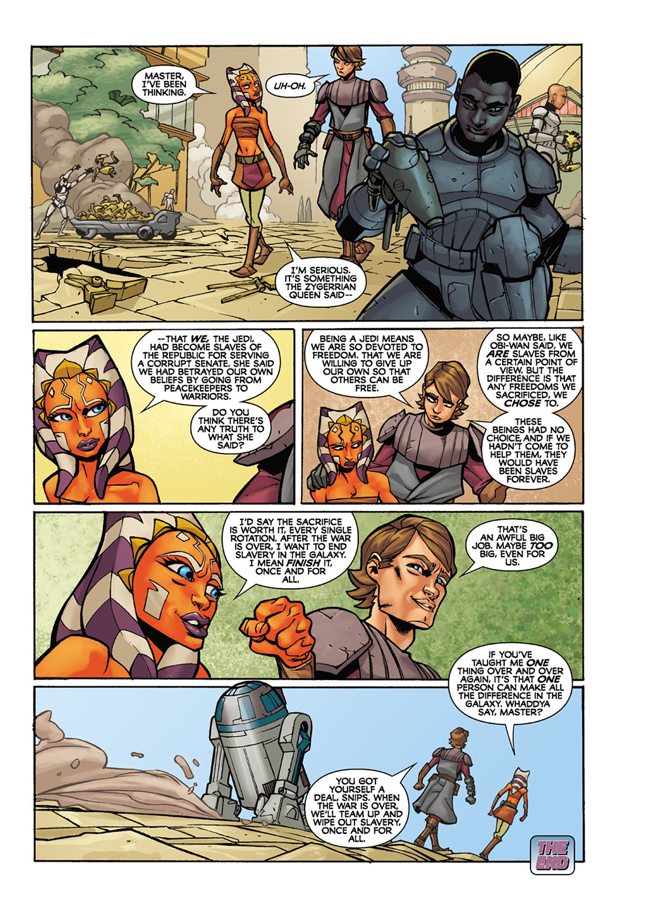 Read online Star Wars: The Clone Wars comic -  Issue #6 - 24