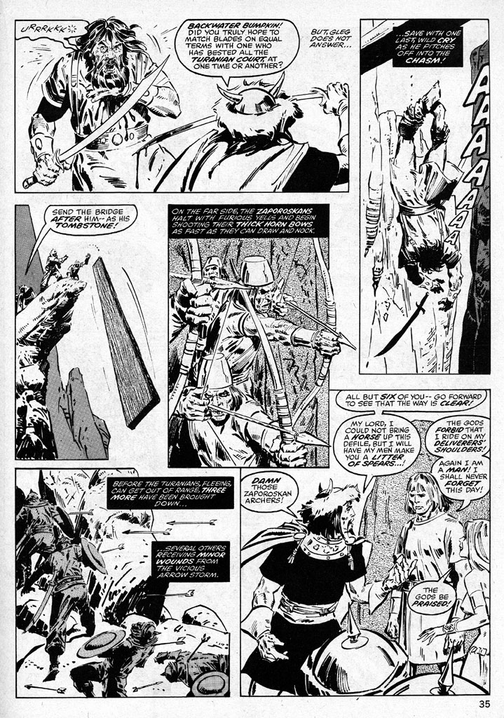 Read online The Savage Sword Of Conan comic -  Issue #38 - 35