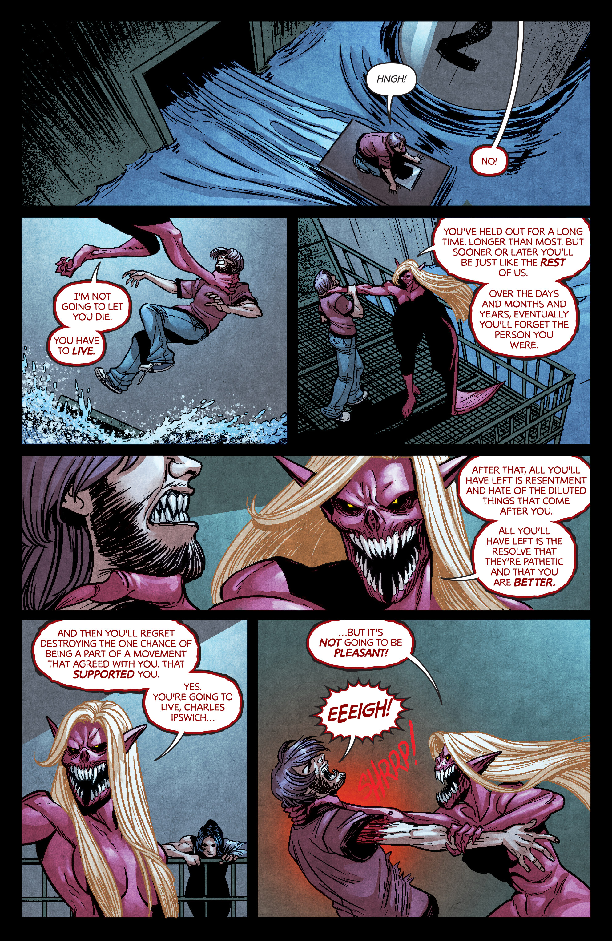Read online Dark Red comic -  Issue #5 - 16