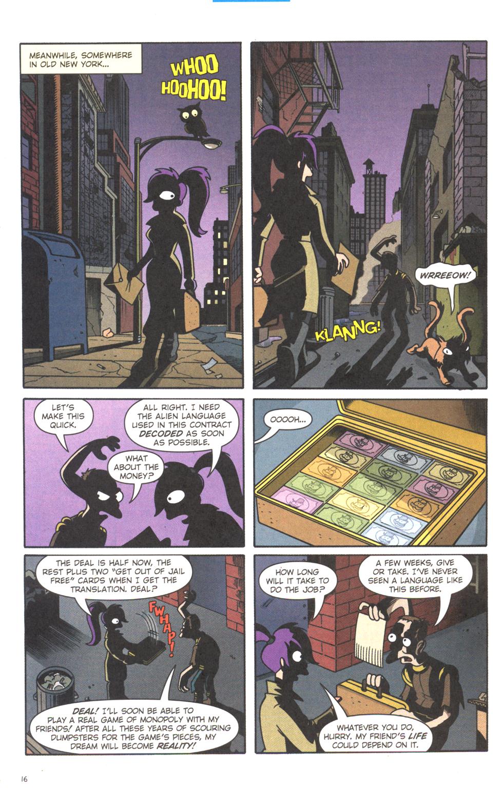 Read online Futurama Comics comic -  Issue #15 - 17