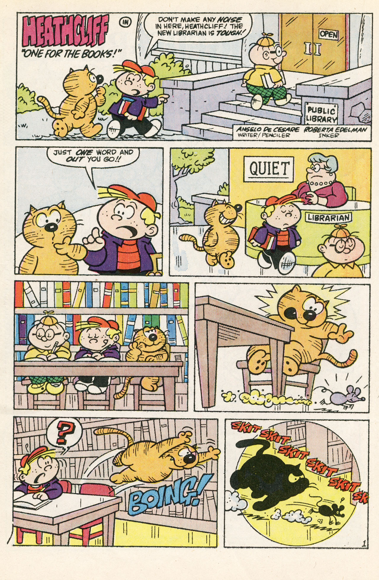 Read online Heathcliff comic -  Issue #8 - 20