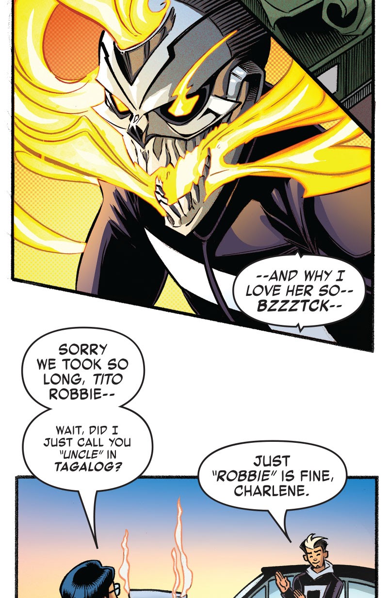 Read online Mighty Marvel Holiday Special - Ghost Ridin' to Love Infinity Comic comic -  Issue #1 - 22