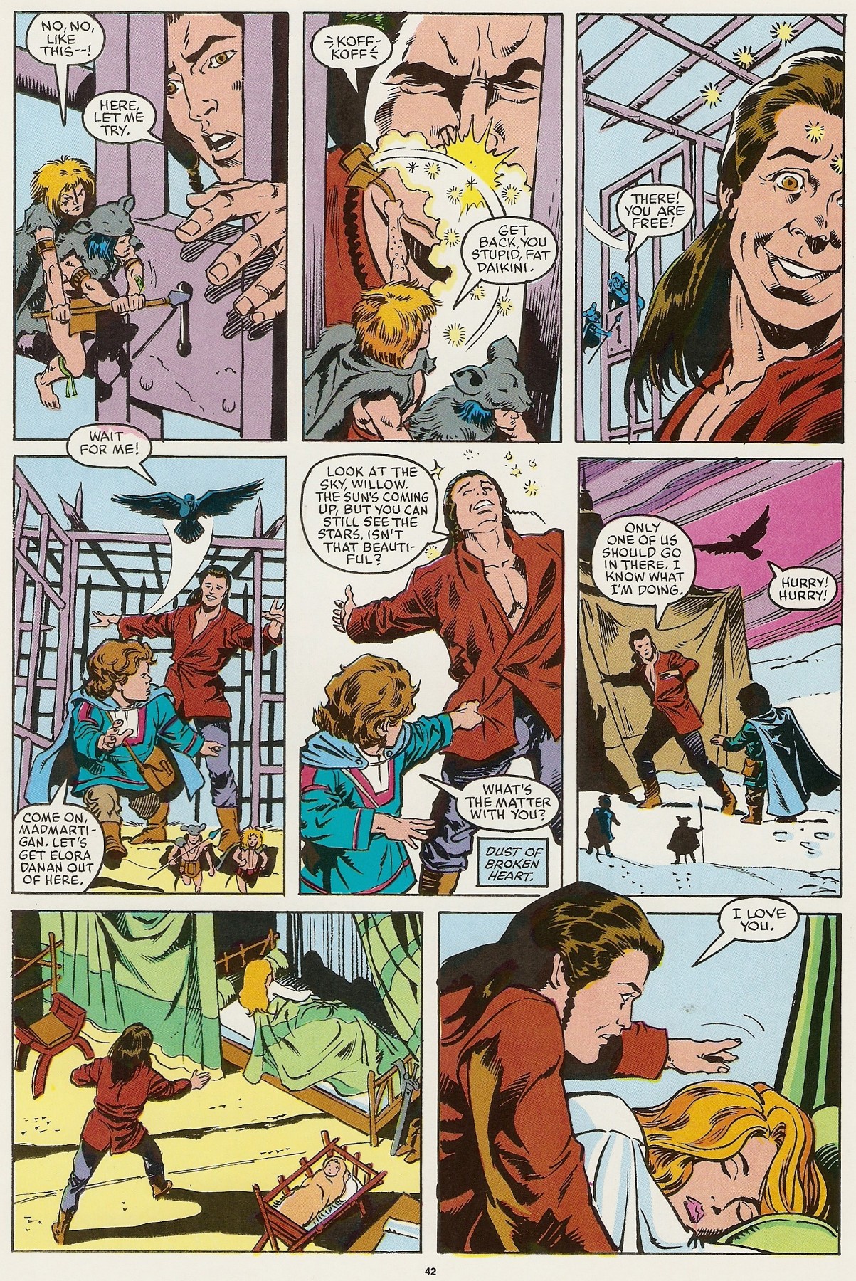 Read online Marvel Graphic Novel comic -  Issue #36 - Willow - 46