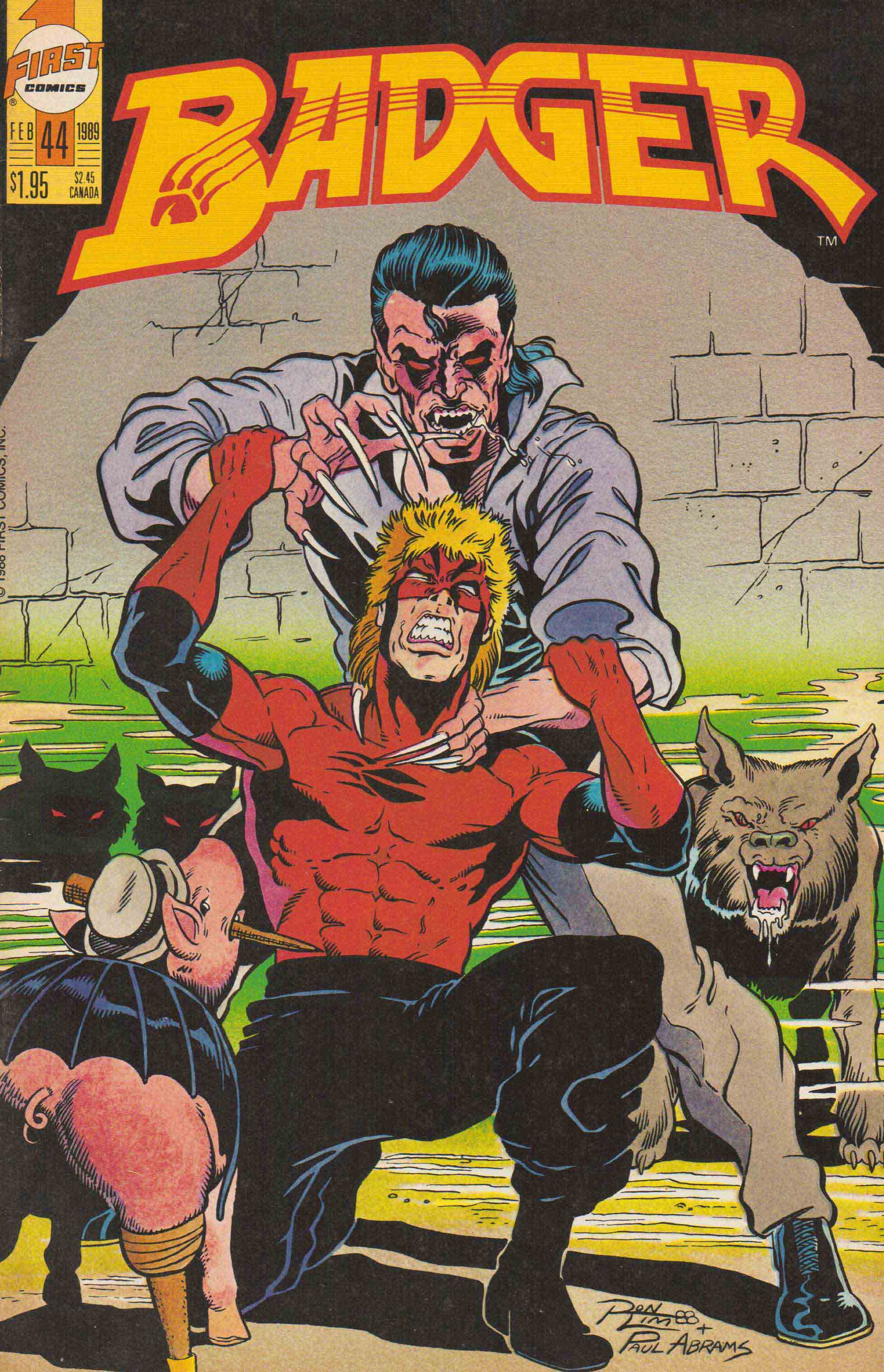 Read online The Badger comic -  Issue #44 - 1