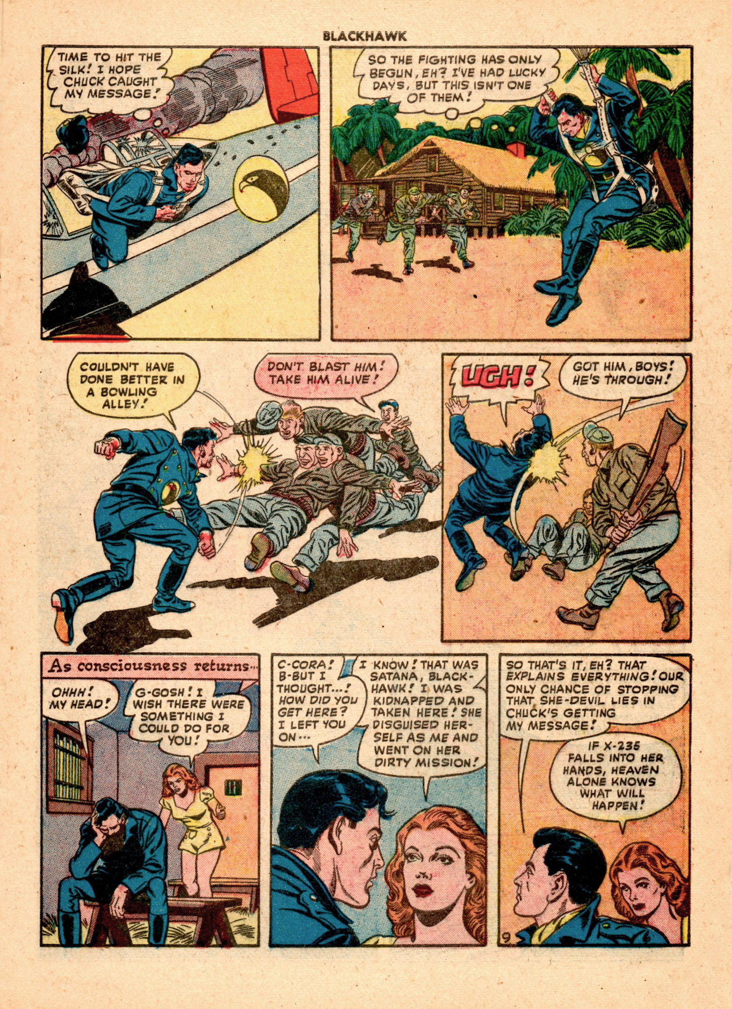 Read online Blackhawk (1957) comic -  Issue #21 - 11