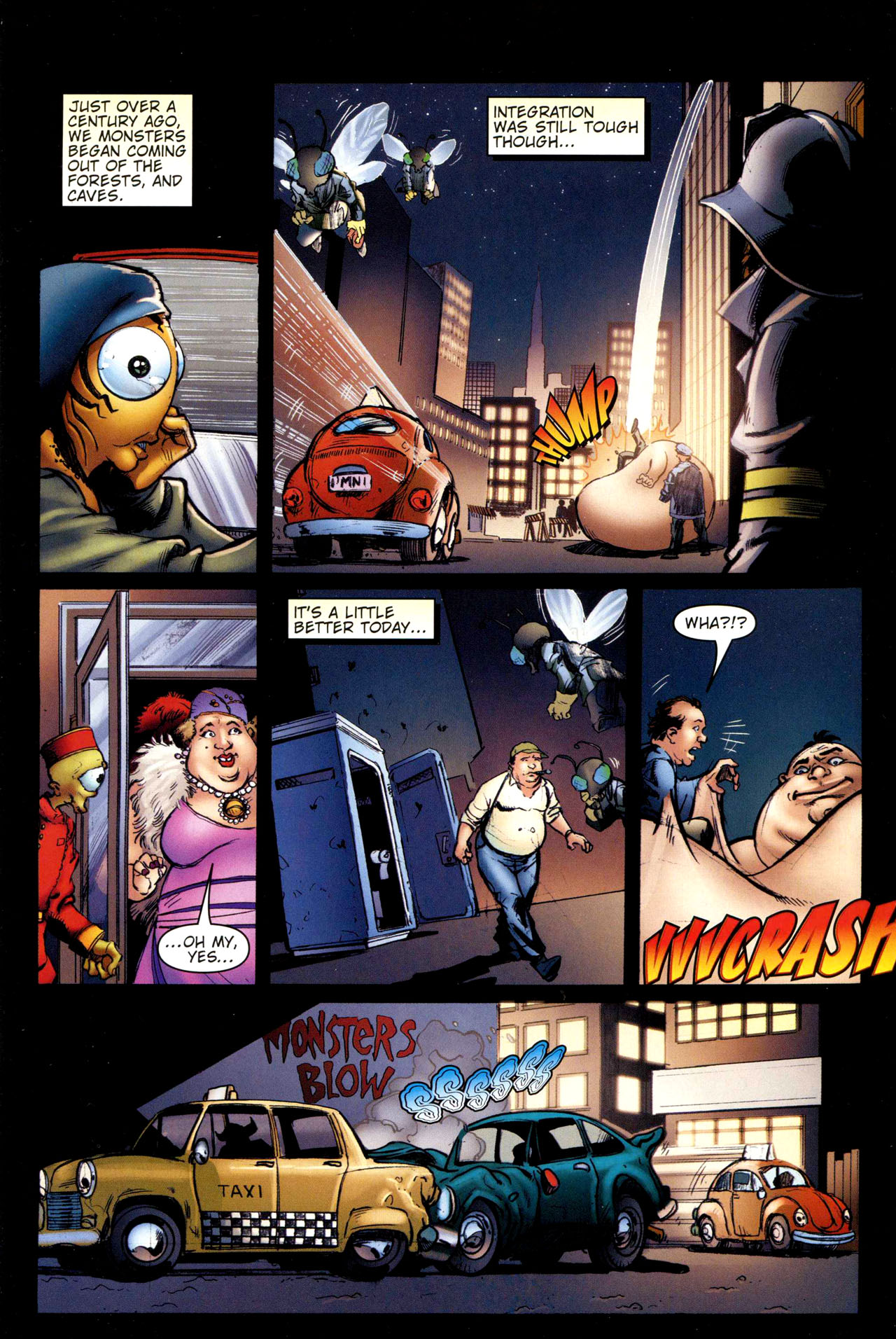 Read online Urban Monsters comic -  Issue #1 - 5