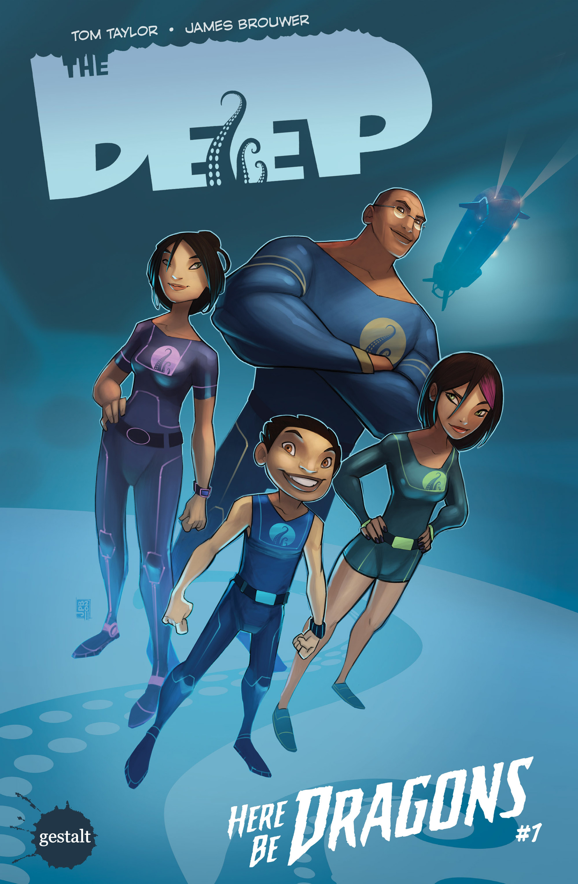 Read online The Deep: Here Be Dragons comic -  Issue #1 - 1
