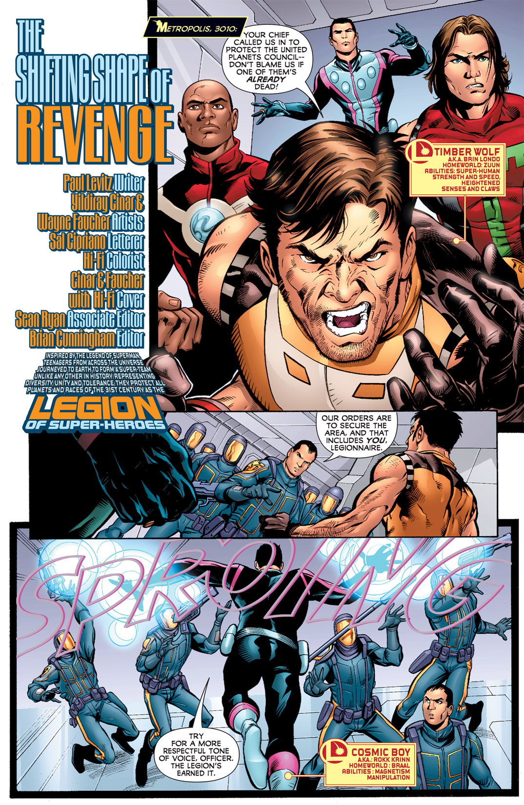Read online Legion of Super-Heroes (2010) comic -  Issue #7 - 2