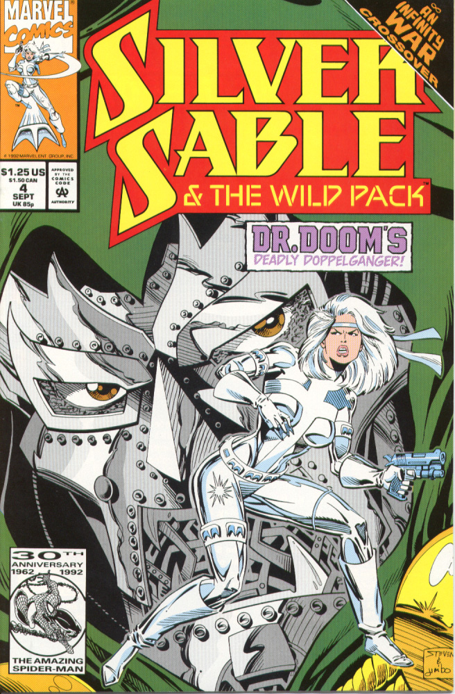 Read online Silver Sable and the Wild Pack comic -  Issue #4 - 1