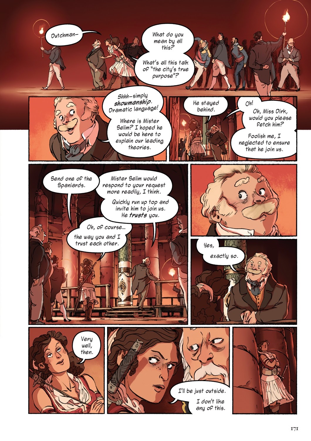 Read online Delilah Dirk and the Pillars of Hercules comic -  Issue # TPB (Part 2) - 61