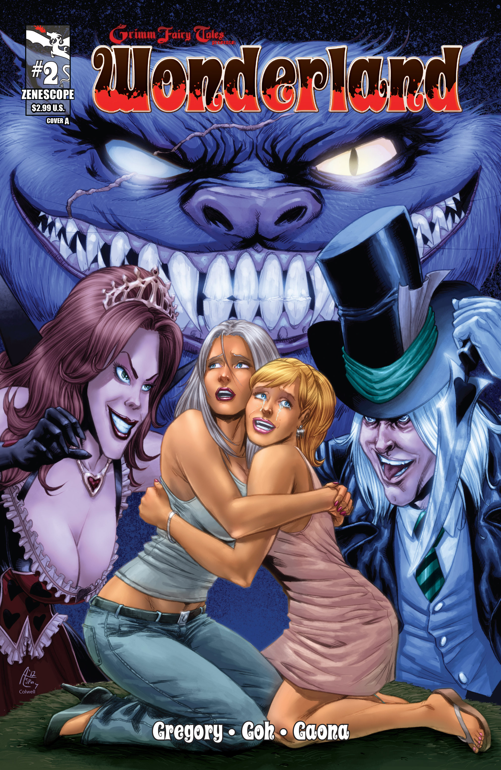 Read online Grimm Fairy Tales presents Wonderland comic -  Issue #2 - 1