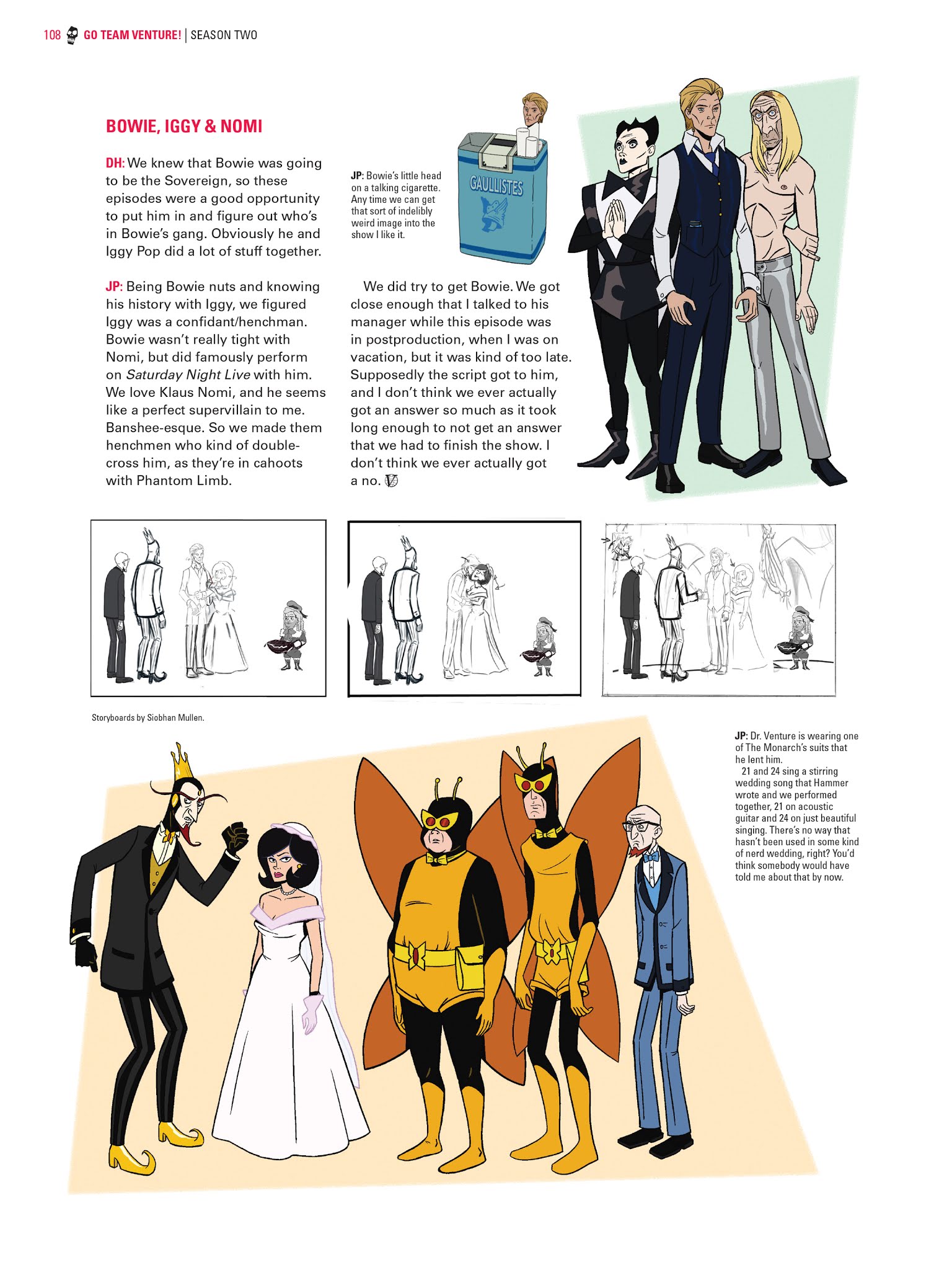 Read online Go Team Venture!: The Art and Making of The Venture Bros. comic -  Issue # TPB (Part 2) - 8