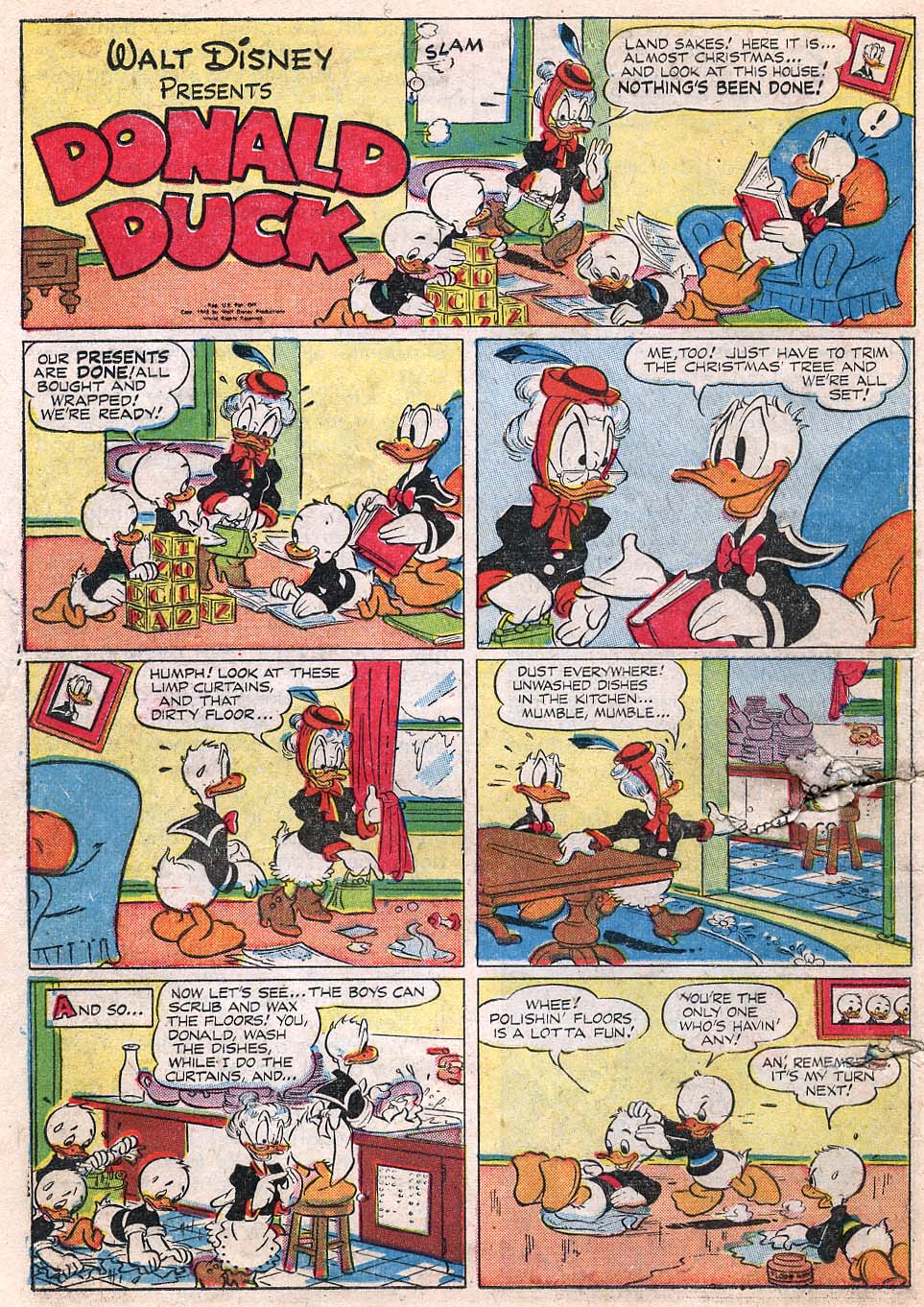 Read online Walt Disney's Comics and Stories comic -  Issue #100 - 36