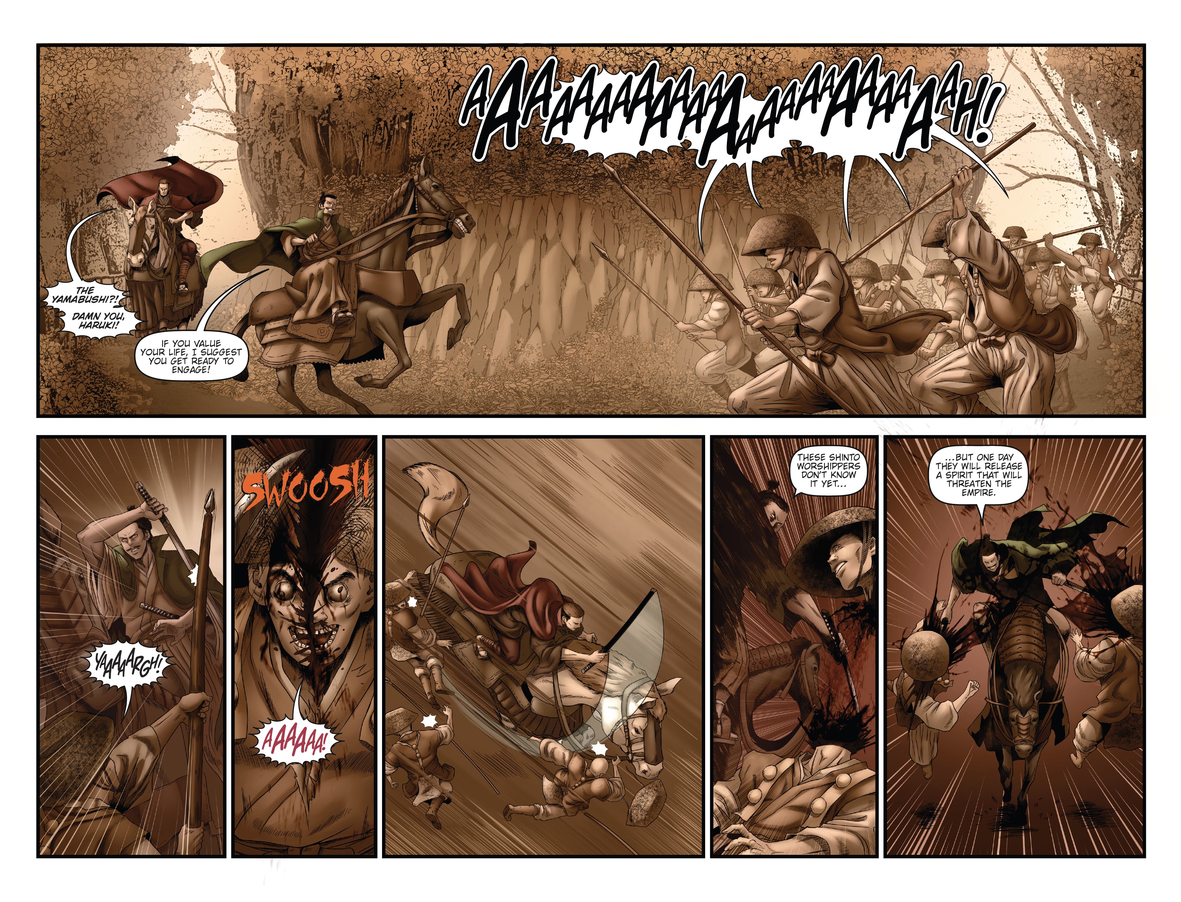 Read online Knights of the Golden Sun comic -  Issue #8 - 27