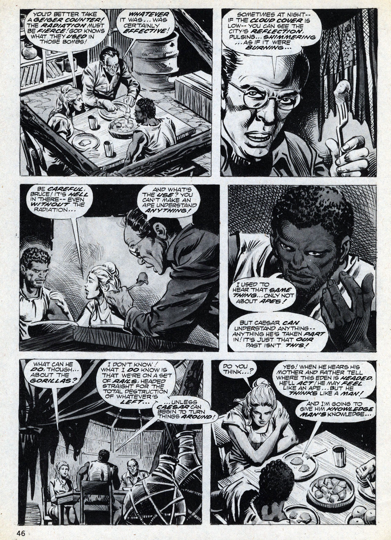 Read online Planet of the Apes comic -  Issue #23 - 46