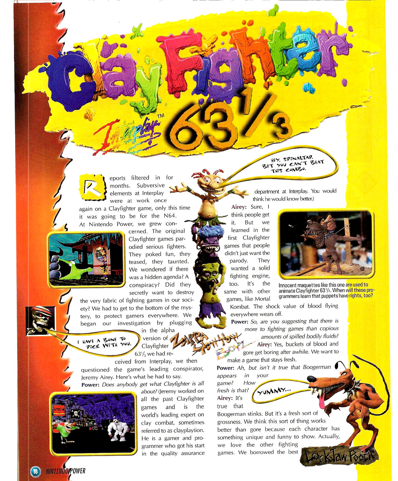 Read online Nintendo Power comic -  Issue #95 - 21