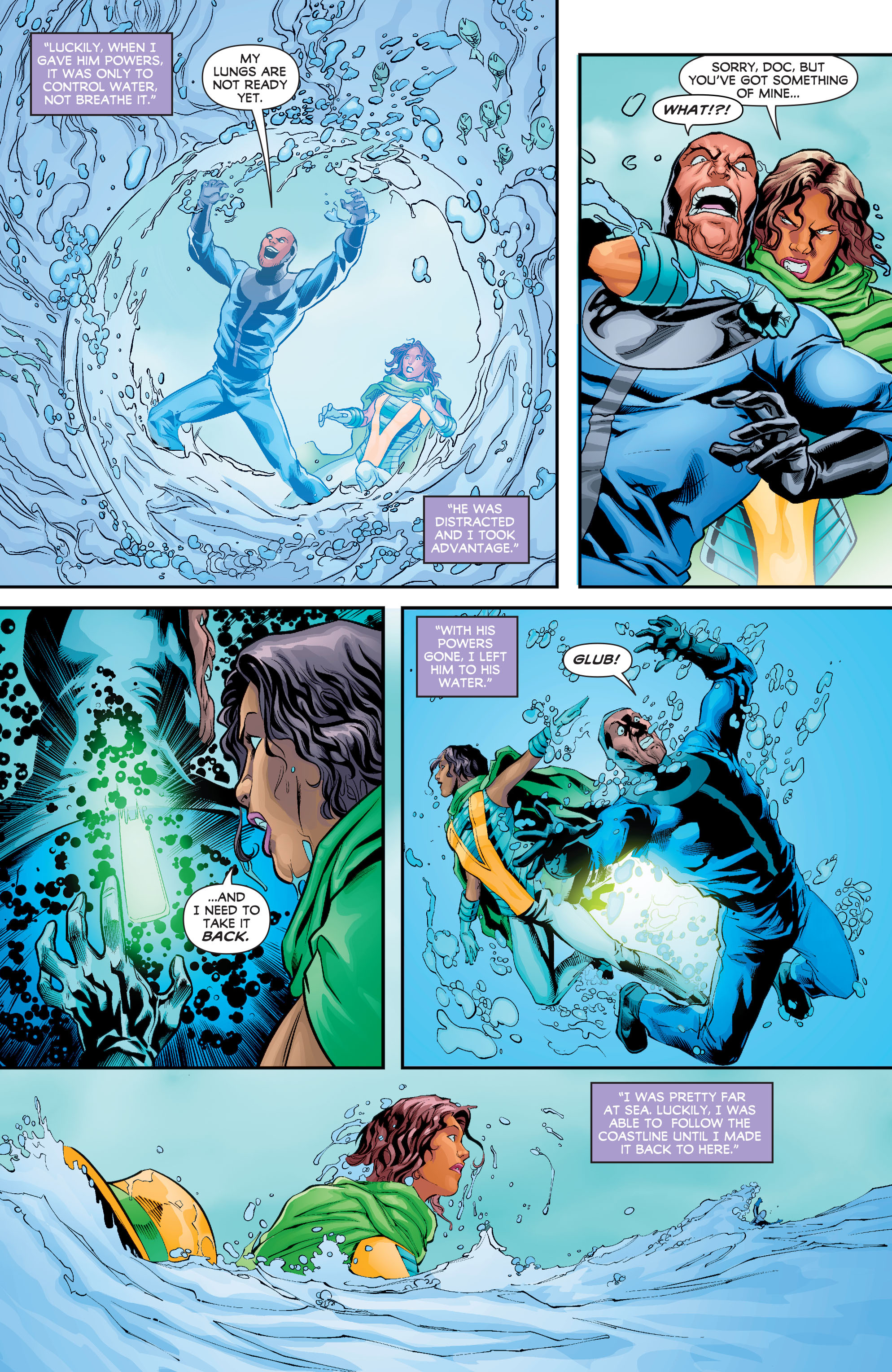 Read online Infinity Man and the Forever People comic -  Issue #7 - 9