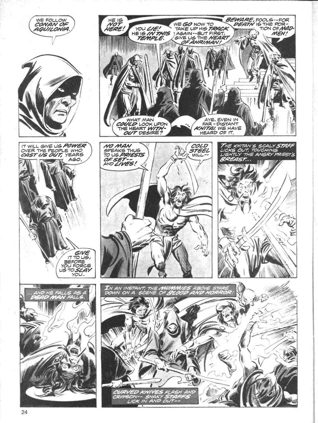 The Savage Sword Of Conan issue 10 - Page 24