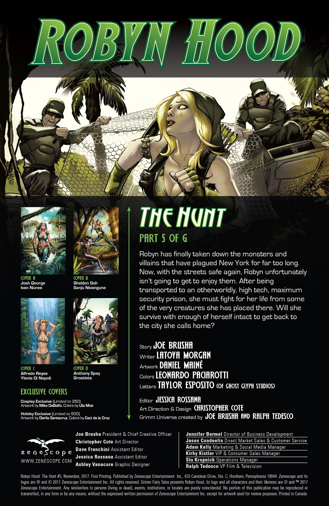 Read online Robyn Hood: The Hunt comic -  Issue #5 - 2