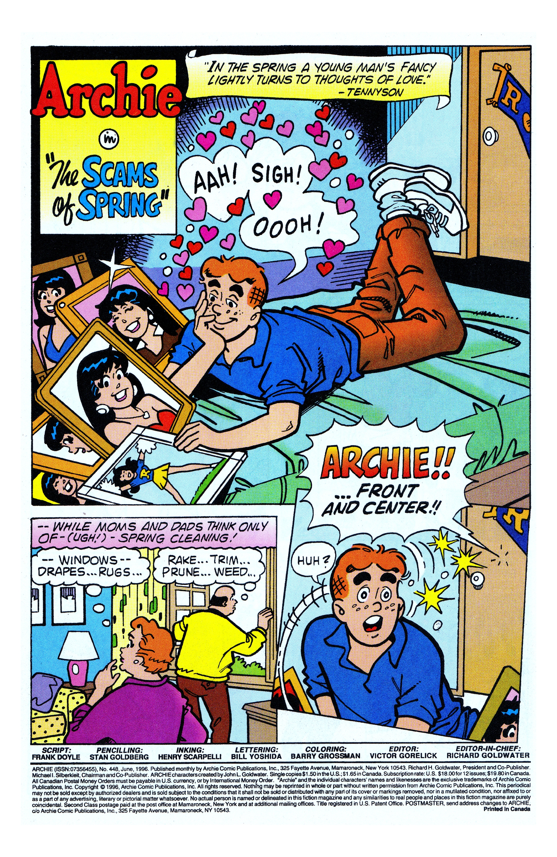 Read online Archie (1960) comic -  Issue #448 - 2