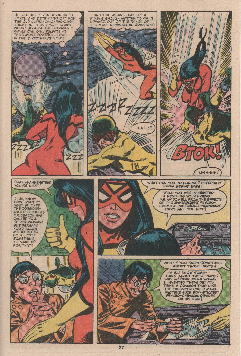 Read online Spider-Woman (1978) comic -  Issue #30 - 17