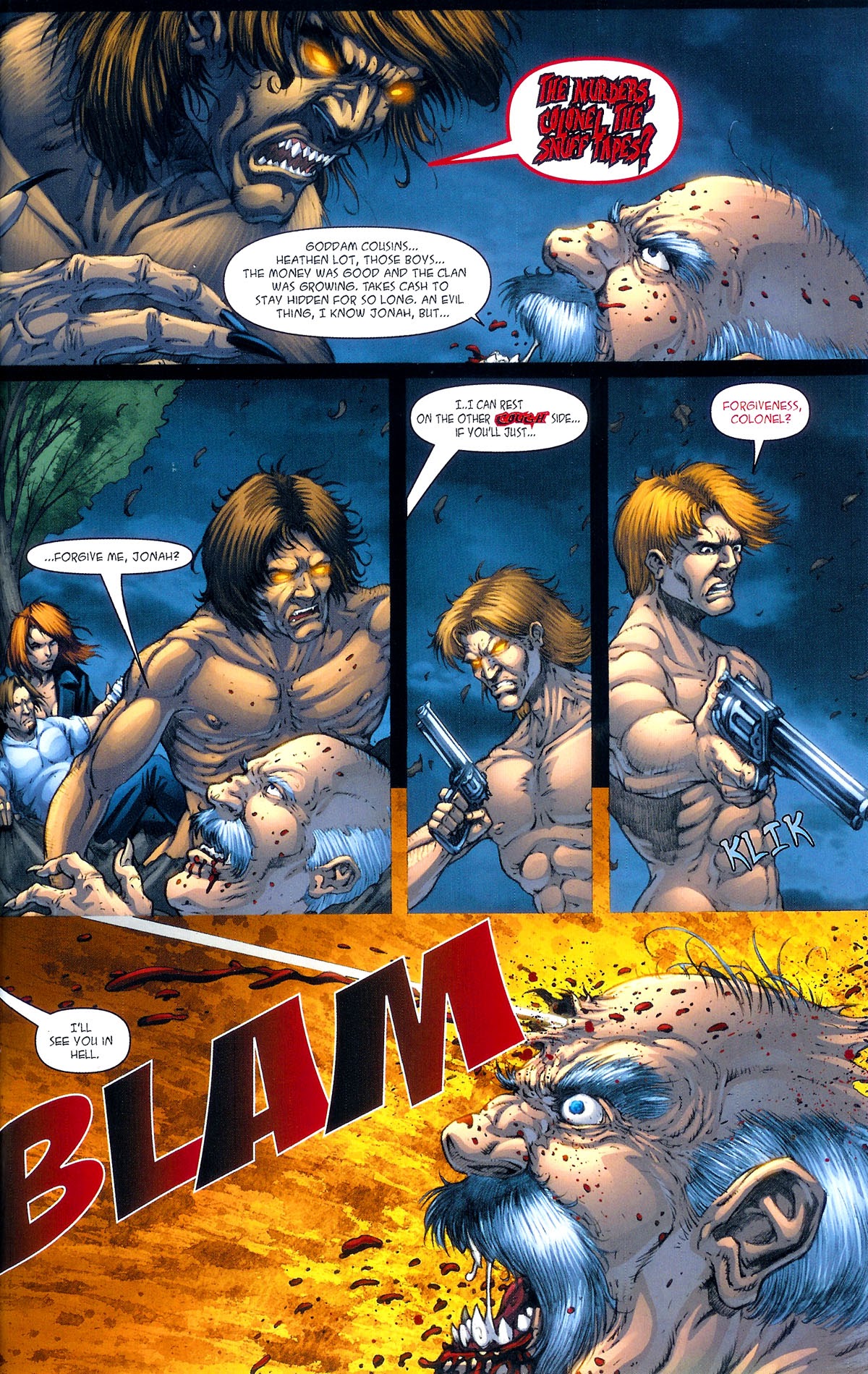 Read online Curse Of The Blood Clan comic -  Issue #3 - 19