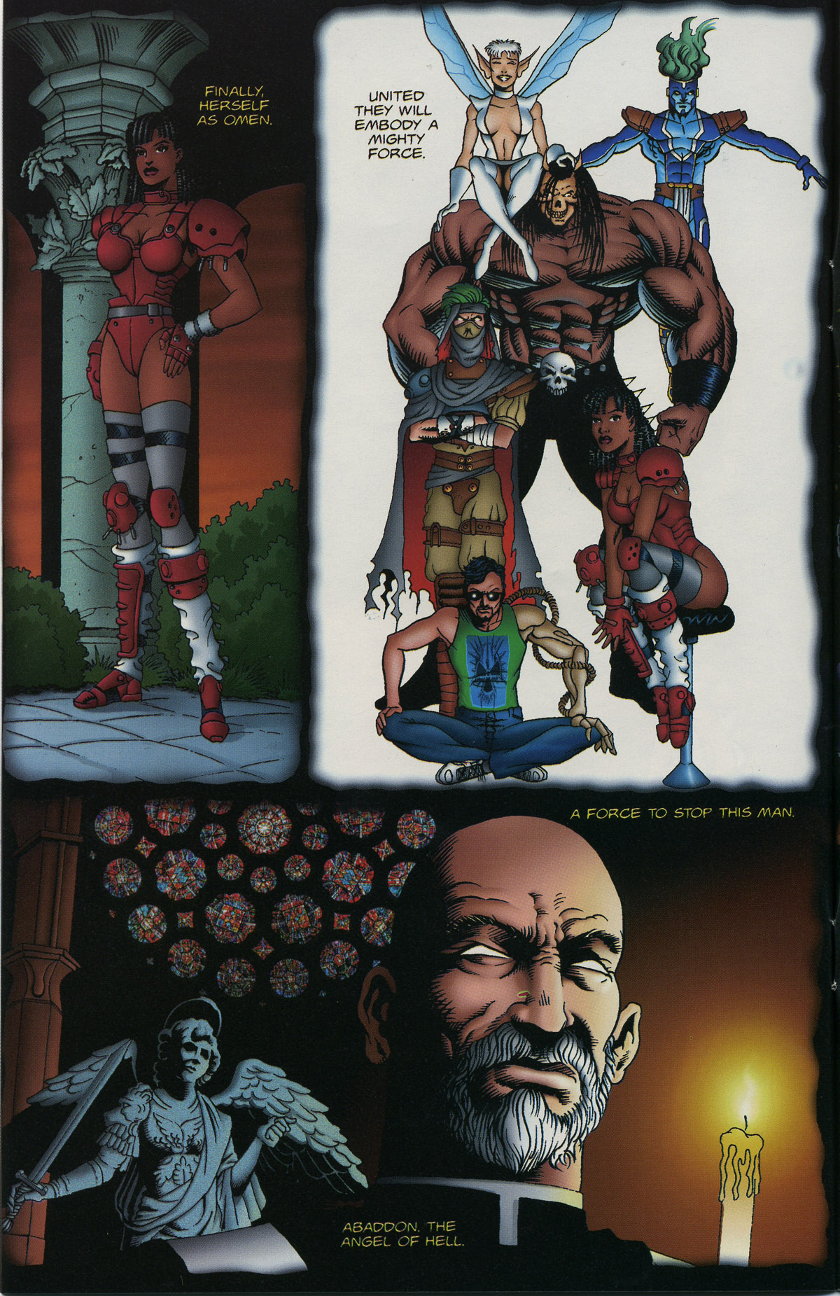 Read online Warrior Nun Areala: Rituals comic -  Issue #5 - 30