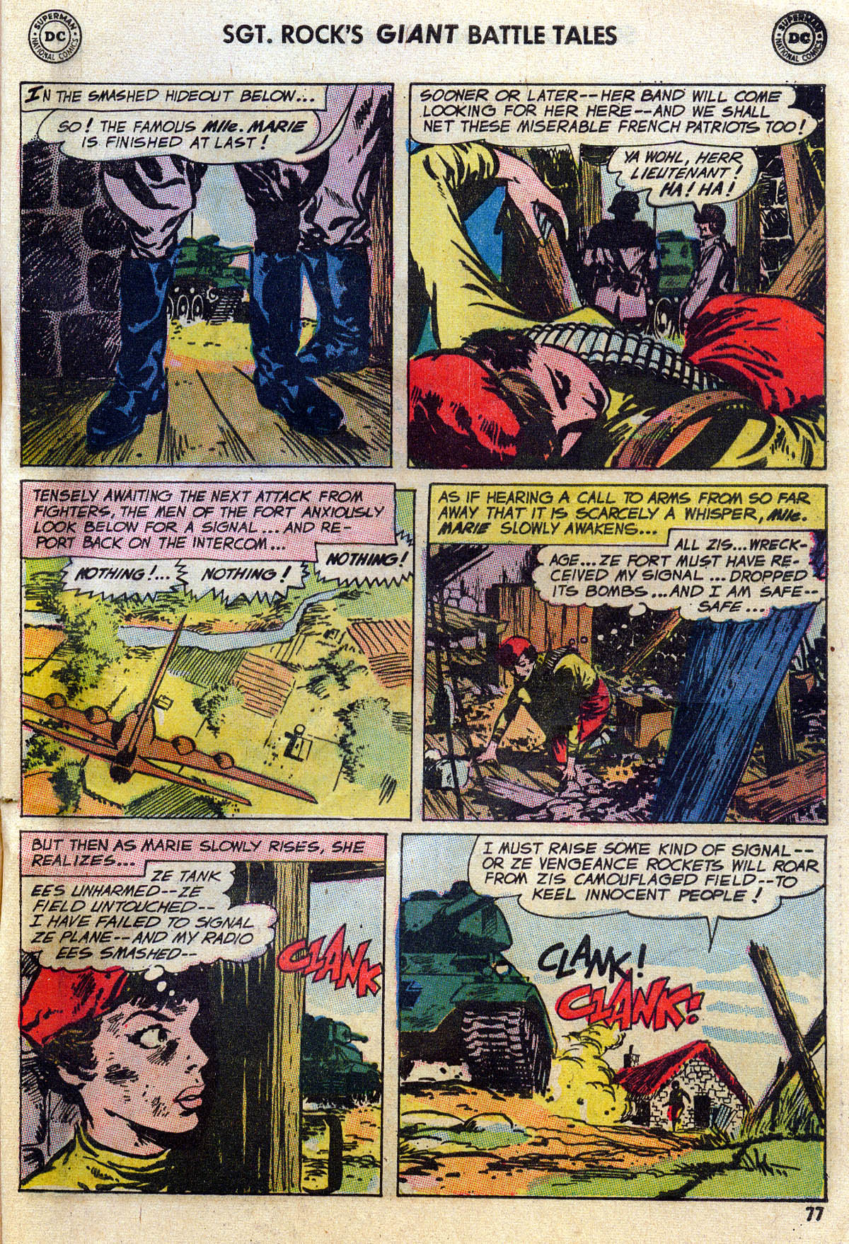Read online Our Army at War (1952) comic -  Issue #164 - 78