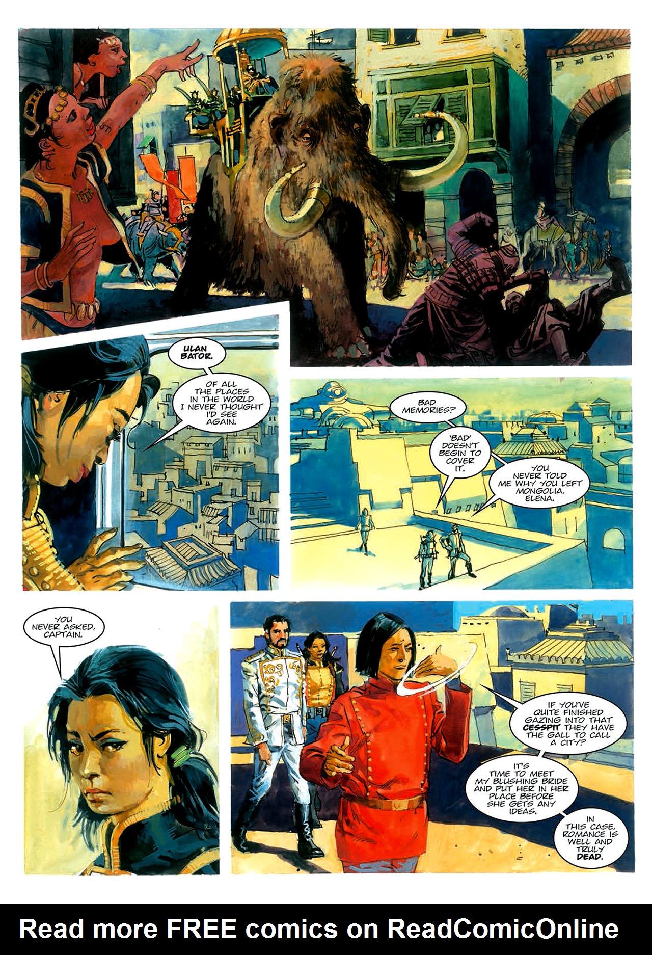 Read online Nikolai Dante comic -  Issue # TPB 8 - 154