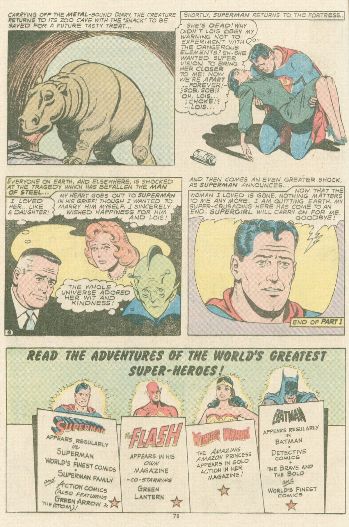 Read online The Superman Family comic -  Issue #164 - 78