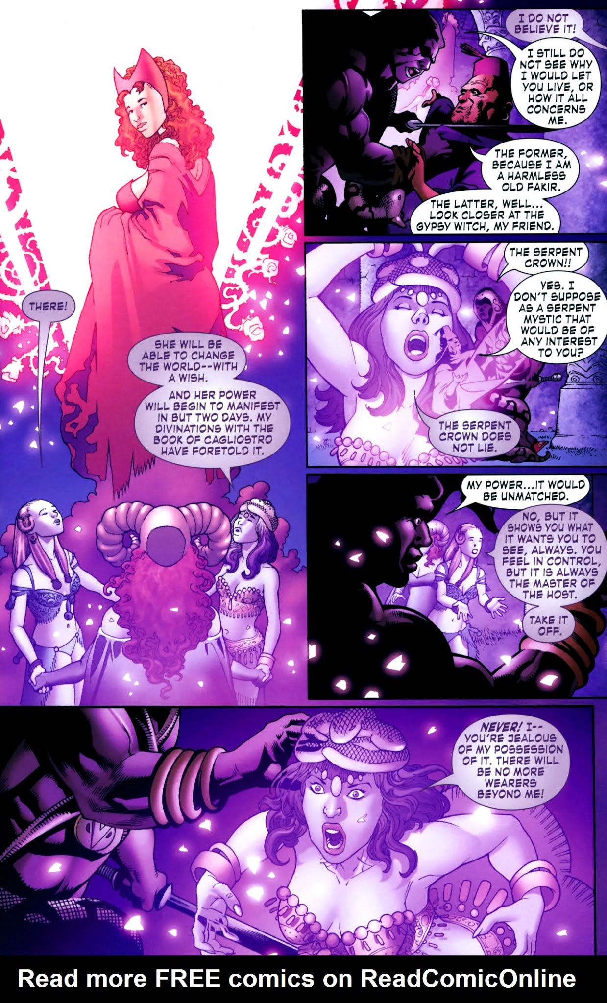Read online Mystic Arcana: Scarlet Witch comic -  Issue # Full - 13