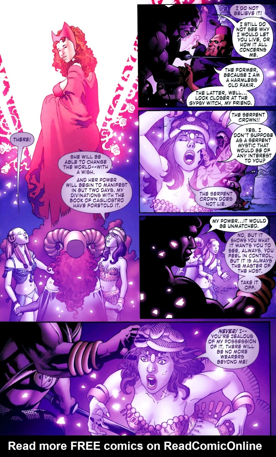 Mystic Arcana: Scarlet Witch issue Full - Page 13